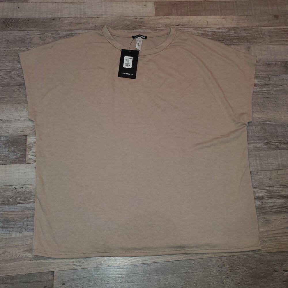 Fashion nova XL cream lounge shirt